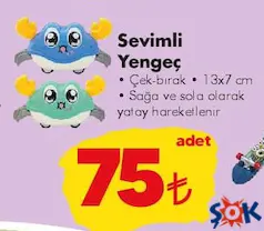 GOKİDY OYUNCAK SEVİMLİ YENGEÇ indirimli fiyat GOKİDY OYUNCAK SEVİMLİ YENGEÇ fiyat ve kampanya bilgisi